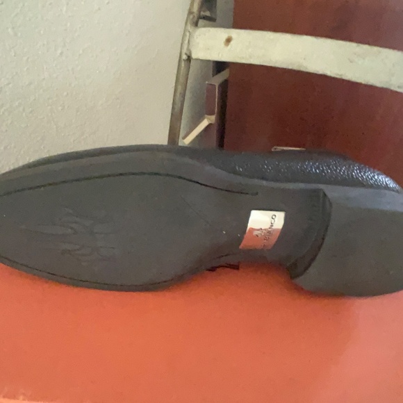 Di Bianco (SPQR) black "pebble grain" finish loafers size 9 - Picture 7 of 8